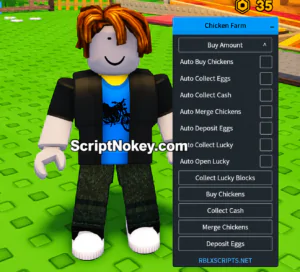 Auto Collect Eggs and Cash, Auto Merge OP (No Keys)