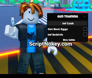 Gun Training inf cash script keyless