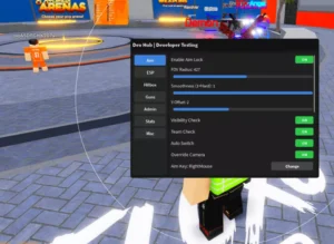Dev Hub Fluxo PvP Script (Keyless) – Aim ESP (Master) & Hitbox
