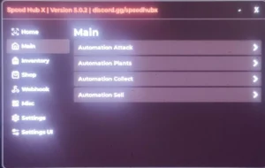 Plants vs Brainrots Speed hub X Script, Auto Farm working