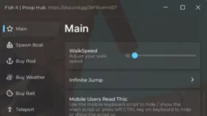 Poop Hub, Auto Perfect Fish, Auto Sell Fish it script