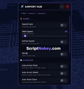 Secure the Airport Script keyless OP – Auto Arrest Fast