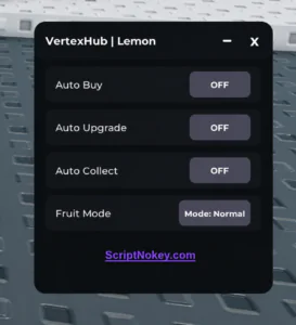 Vertex Hub Sell Lemons Auto buy script keyless