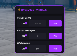V3xo Weight Lifting Simulator 3 OP Script (Keyless) – Walkspeed & Visual Strength