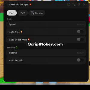 +1 Laser to Escape script keyless – Auto shoot walls