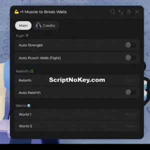+1 Muscle to Break Walls script keyless