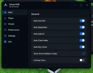 Astrix Hub Auto Fast Roll OP Keyless