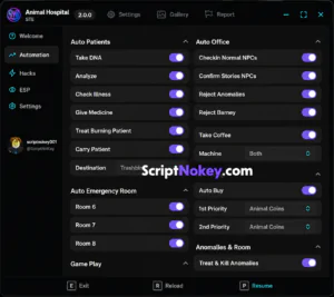 Animal Hospital script by STE Projects – Auto Patients