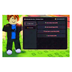 Chicken Farm script keyless – Auto collect cash