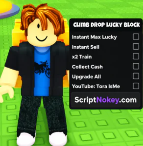 Climb and Drop a Lucky Block Script Keyless