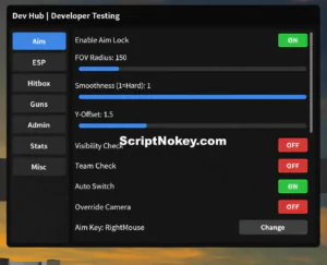 Dev Hub Fluxo PvP script keyless