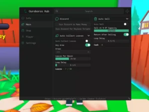Garden Cleaner Evolution Script By Ouroboro Hub | Auto Collect Leave