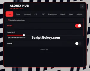 Kaiju Alpha v1.24 Script by Alonix Hub – Auto construction