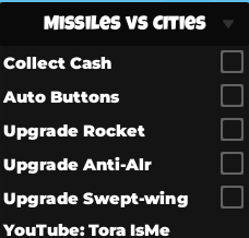 Missiles vs Cities Auto Farm Script Keyless