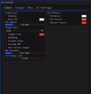 Protohook Escape from Roblox Script keyless