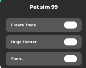 Ps99 Script Freeze Trade, Huge Hunter