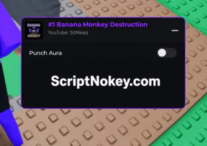+1 Banana Monkey Destruction script OP – Punch aura