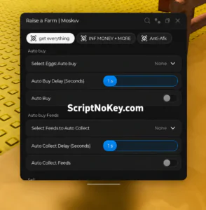 Raise a Farm script by Moskvv OP (No Keys) – Auto farm