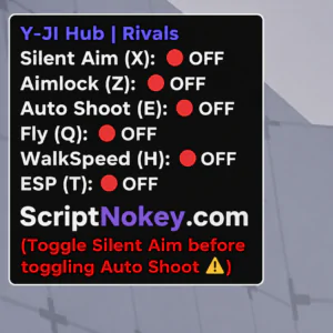 Y-Ji Hub Rivals Script OP – Aimlock, Auto shoot