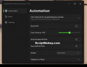 Auto Fish and Scrape all fish OP Keyless