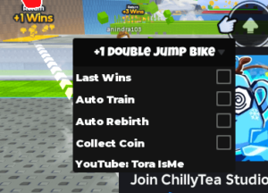+1 Double Jump Bike Escape Script | Tora IsMe – Last Wins, Auto Train & Auto Rebirth