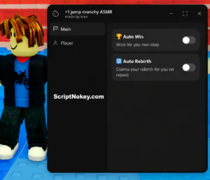 +1 Jump Crunchy ASMR Escape script 2026 – Auto win