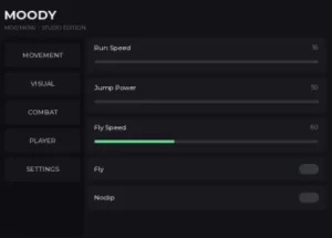 MOODY’s mod menu