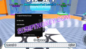 +1 Speed Monkey Escape Script Najz Gaming [No Key] – Infinite Wins