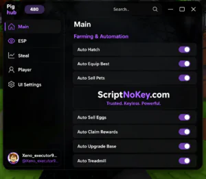 Pig Hub Auto Steal an Egg script keyless