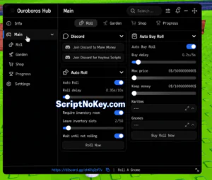 Roll A Gnome Keyless Script | Ouroboros, Auto Roll