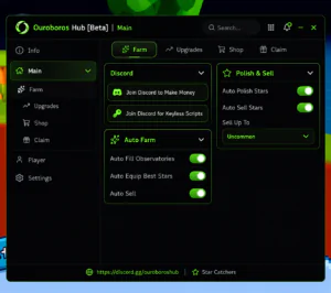 Star Catchers script keyless – Auto farm