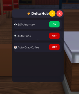Anomaly Cafe Script | Delta Hub