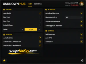 Build your Backrooms auto build script op