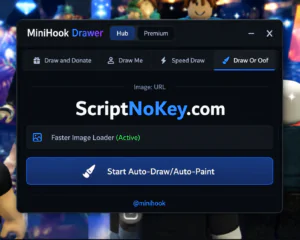 Draw Or Oof Keyless Script | MiniHook Hub