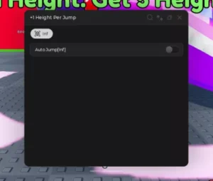 +1 Height Per Jump Script | Infinite Auto Jump GUI