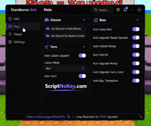 Jump Beanstalk for VIRAL Squishy Keyless Script By Ouroboros Hub
