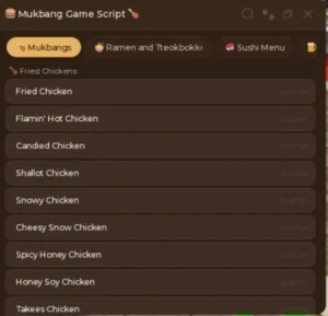 Mukbang Game script OP (No Keys)