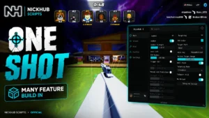 One Shot aimbot script by Nick Hub