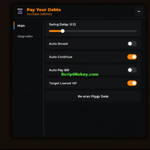 Pay Your Debts script by Softkillz | Auto smash