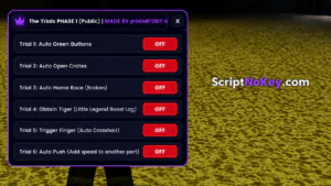 The Trials Keyless Script | GAME13BIT