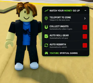 Collect Ingots and Auto Roll Gear OP