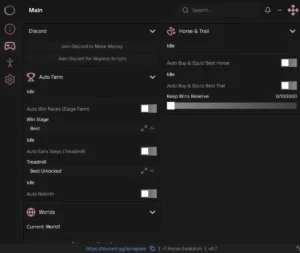 +1 Horse evolution script | Ouroboros Hub