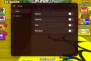 +1 Speed Verity Backroom Escape Script | 1v1ez