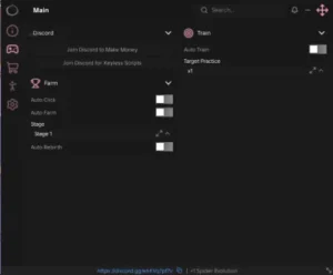 +1 Spider Evolution script keyless | auto click, auto farm,