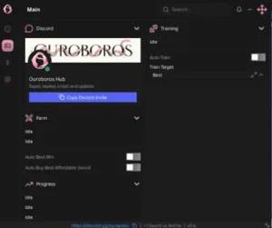 🗡️+1 Sword vs Anime script keyless | main: training idle, auto train