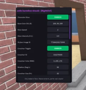 Antis harmless visualz