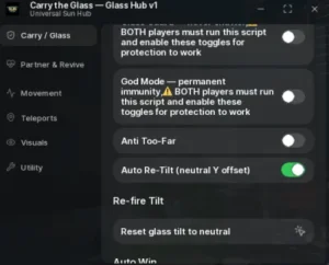 Carry the Glass Together script by Glass Hub | god mode