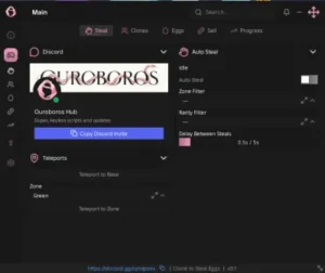 Clone to Steal Eggs script keyless | auto steal, teleport to base