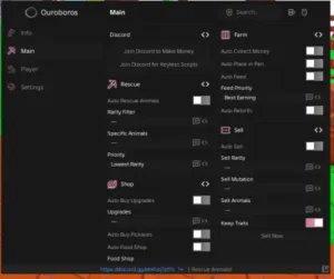 Rescue Animals script by Ouroboros Hub | Auto rescue