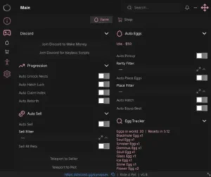 Ouroboros Hub Ride A Pet script keyless | auto unlock nests